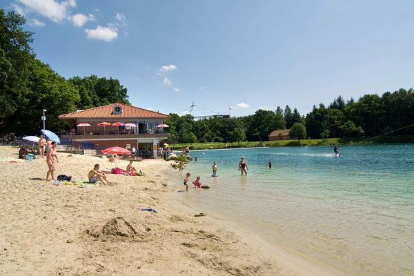 Dankernsee - Blick auf Badestrand 