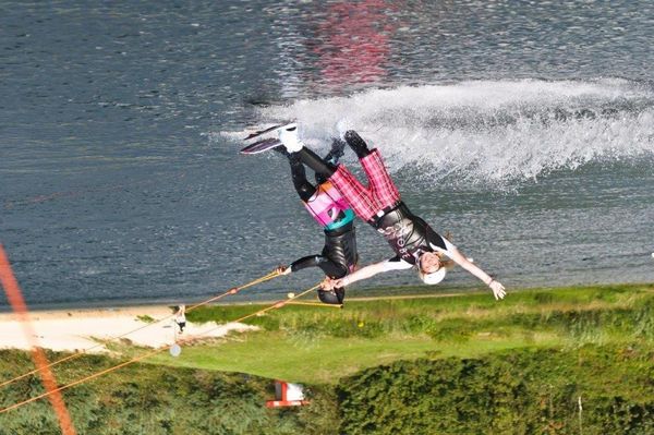 Wakeboarden auf dem Heeder See