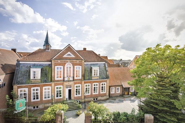 Burghotel Haselünne, Außenansicht Haus Russell