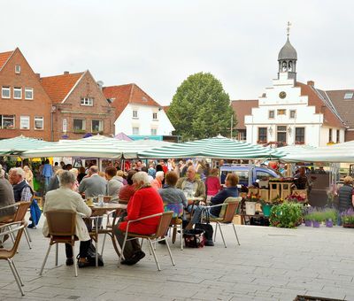 Wochenmarkt in Lingen 