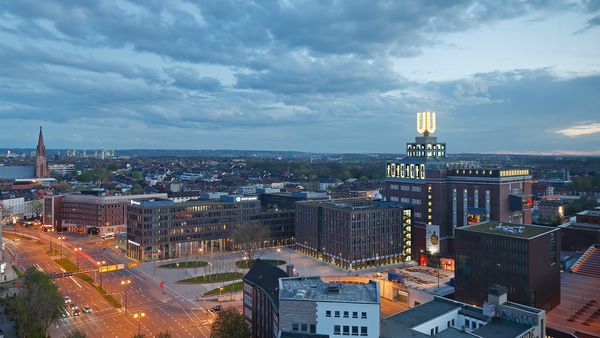 Blick auf das Dortmunder U 