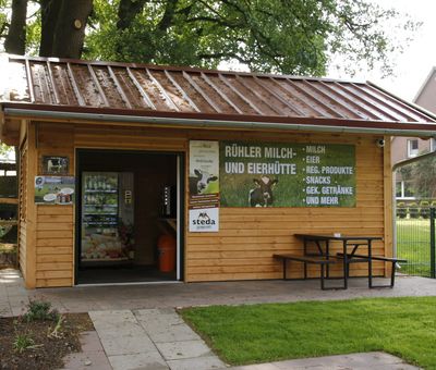 Milch- und Eierhütte in Meppen-Rühle mit regionalen Produkten