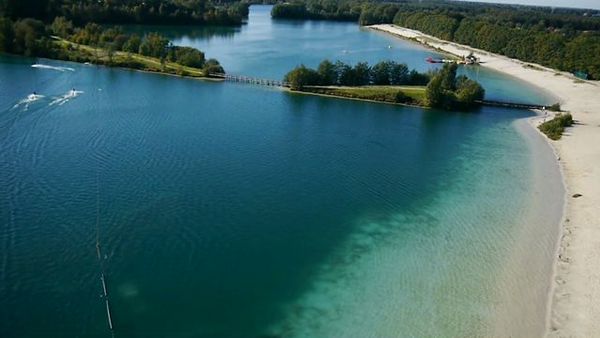 Dankernsee Haren Luftaufnahme