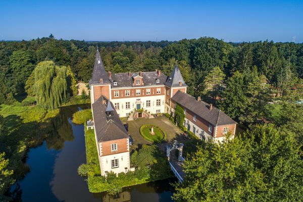 Ferienzentrum Schloss Dankern in Haren, Luftaufnahme